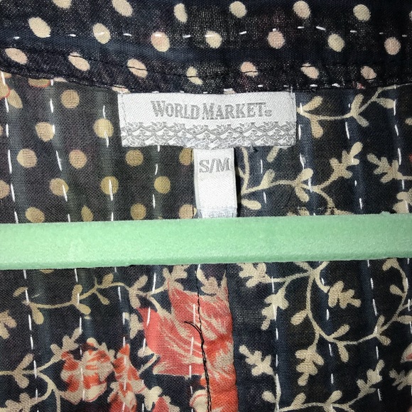 100% Cotton Boho Crop Jacket - Picture 4 of 7